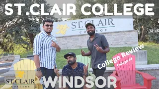 ST CLAIR COLLEGE | WINDSOR |  REVIEW - ഒരു അടിപൊളി CAMPUS !