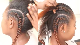 🙄$3 Quick And Beautiful Braid Hairstyle/You Can Try