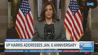VP Kamala Harris address Jan. 6 anniversary | Morning in America