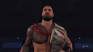 Highlight: JCW Night of Champions WWE Championship Triple Threat - Roman Reigns , Brock Lesnar and C