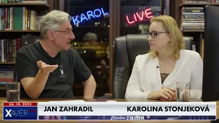 Jan Zahradil | Karolina Stonjeková s hostem