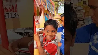 Luke Damant buys ice cream for kids in India 🇮🇳 #shorts