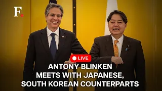 LIVE : Antony Blinken Joins Trilateral Meeting With Japanese, SK counterparts