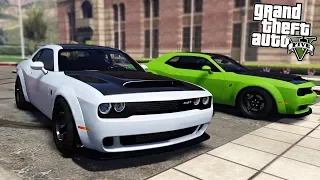 GTA 5 MODS - FASTEST CAR IN THE WORLD (DODGE DEMON)