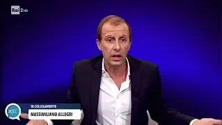 Massimiliano Allegri (Ubaldo Pantani) in collegamento - Quelli che il calcio 04/11/2018