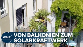 STROMPREIS-EXPLOSION: Strom vom eigenen Balkon – was können die Mini-Solaranlagen?