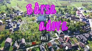 Barsana, Bradova, Maramures - vedere din drona