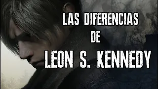 Las DIFERENCIAS de LEON KENNEDY en RESIDENT EVIL