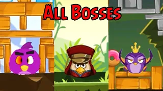 Angry Birds Pigs - All Bosses (Boss Fight) 1080P 60 FPS