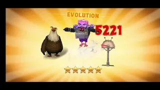 Angry birds evolution Master Eagle and Carson hatching and evolution #angrybirds