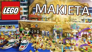 WIELKA PLAŻA z KLOCKÓW LEGO! 🦀 | Maciek i Klocki