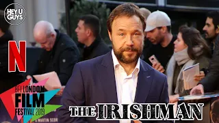 Stephen Graham on the dream job of working on The Irishman - LFF Premiere