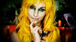 ASMR Alchemy and Card reading Elf Citrine and stuff!