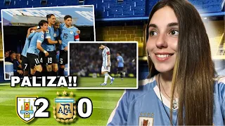 ARGENTINA 0 - URUGUAY 2 | Reacción de HINCHA URUGUAYA 🔥 | ELIMINATORIAS SUDAMERICANAS ⚽️