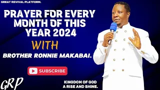 PRAYER FOR EVERY MONTH OF 2024 WITH BROTHER RONNIE MAKABAI AND EV PRIYA RONNIE| GREATREVIVALPLATFORM