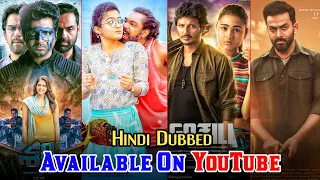 10 New South Hindi Dubbed Movies Available On YouTube | Gorila Gang | Pogaru | Adam Joan | New Movie