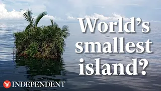 Is this the world's tiniest island?