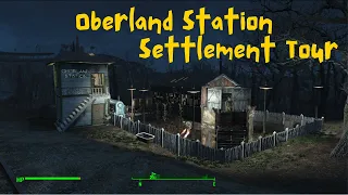 Oberland Station Settlement Tour - Fallout 4