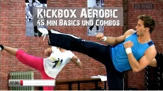 Kickbox Aerobic Basic Cardio Workout 45min