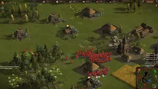 Cossacks 3 very hard battle 2vs2vs2 game-play 2023 01 17 22 23
