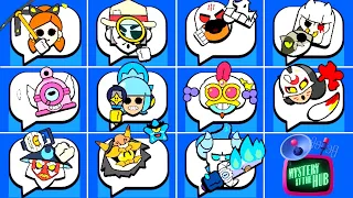 All New Skins Animated Pins | Mystery At The Hub