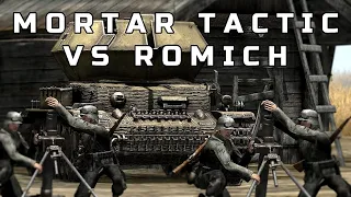 Gates of Hell Ostfront | Can the mortar tactic defeat Romich??? | 1v1 online game