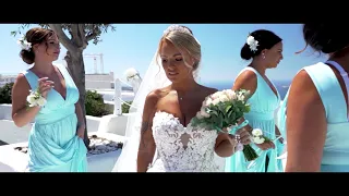 Keeley and Elliott Wedding 2020 Santorini Highlights