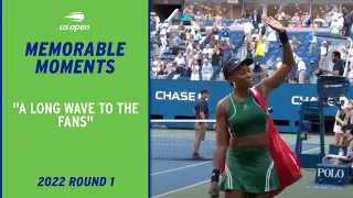 Venus Williams Battles Until the End | 2022 US Open