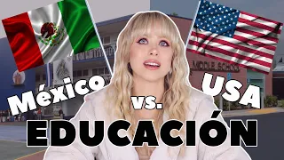 DIFERENCIAS MARCADAS entre la escuela en México y USA | Superholly