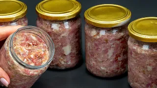 I cook my own sausage, in a jar! I don't buy from the store anymore!