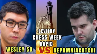 UP UP AND AWAY! | Wesley So vs Ian NEPOMNIACHTCHI |