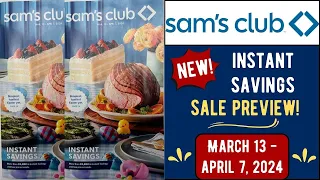 SAM'S CLUB ~ NEW INSTANT SAVINGS STARTING SOON!