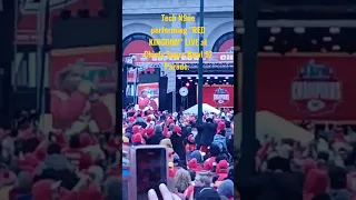 Tech N9ne performing "RED KINGDOM" LIVE at Chiefs Super Bowl 57 Parade. #chiefskingdom #superbowl57