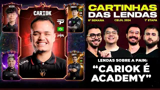 CARTINHAS DAS LENDAS: A COMUNIDADE VOTOU - CBLOL 2024 1º Split - Semana 8