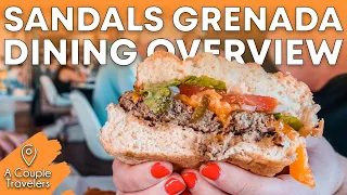 Sandals Grenada Food Overview | Must Do Restaurants at Sandals Grenada