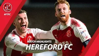 Hereford 0-2 Fleetwood Town | Highlights