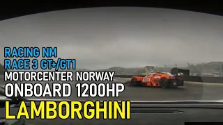 Full race inboard Zyrus Lamborghini LP1200 - Race 3 GT+ Motorcenter Norway