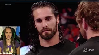 WWE Raw 7/17/17 Seth Rollins APOLOGIZES to Dean Ambrose for breaking up The Shield