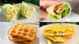 THE BEST KETO SANDWICH RECIPES: Chaffles, Keto Club Sandwich, Lettuce Wrap Sandwich, Cheese Wrap