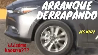 ARRANQUE DERRAPANDO | ¿CÓMO SE HACE? ¿ES ÚTIIL?  | Autos