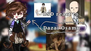 ∆~ Bsd react ro Dazai Osamu ∆~ Part 1/? ∆~ Silly and goofy ∆~ Soukoku ∆~
