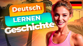 From Germany to LA: My Adventure! A2 -  Deutsch lernen mit Animierten Geschichten