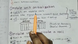 Operation of cellular systems|Cellular and mobile communication|CMC