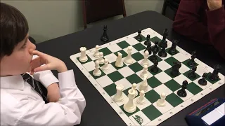 7 Year Old Sets Up Nasty Queen Trap! Will His Opponent See It??? Golan vs. Michael