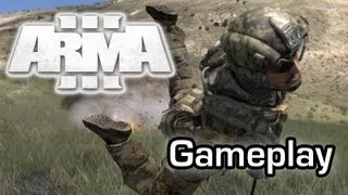 Arma 3 - Noobing it up in a massive military sandbox (Gameplay 1080p)