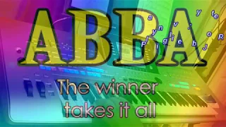 The Winner Takes It All - ABBA   (cover Tyros 4)