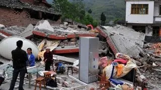 Aftermath of fatal earthquake in Sichuan, China