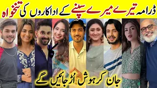 Tere Mere Sapnay Drama Cast Salary Episode29 30 31|Tere Mere Sapnay All Cast Salary#SabeenaFarooq#sa