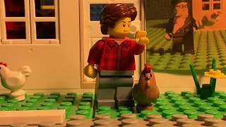 Rooster Abuse | part 2 Lego stop motion