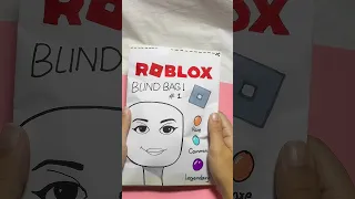 Roblox Blind Bag! #roblox #blindbag #diy #craft #diy #papercraft #paper #asmr #shorts #youtubeshorts